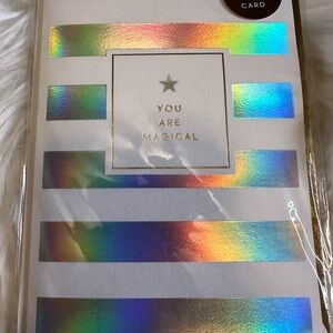 Holographic Greeting Card